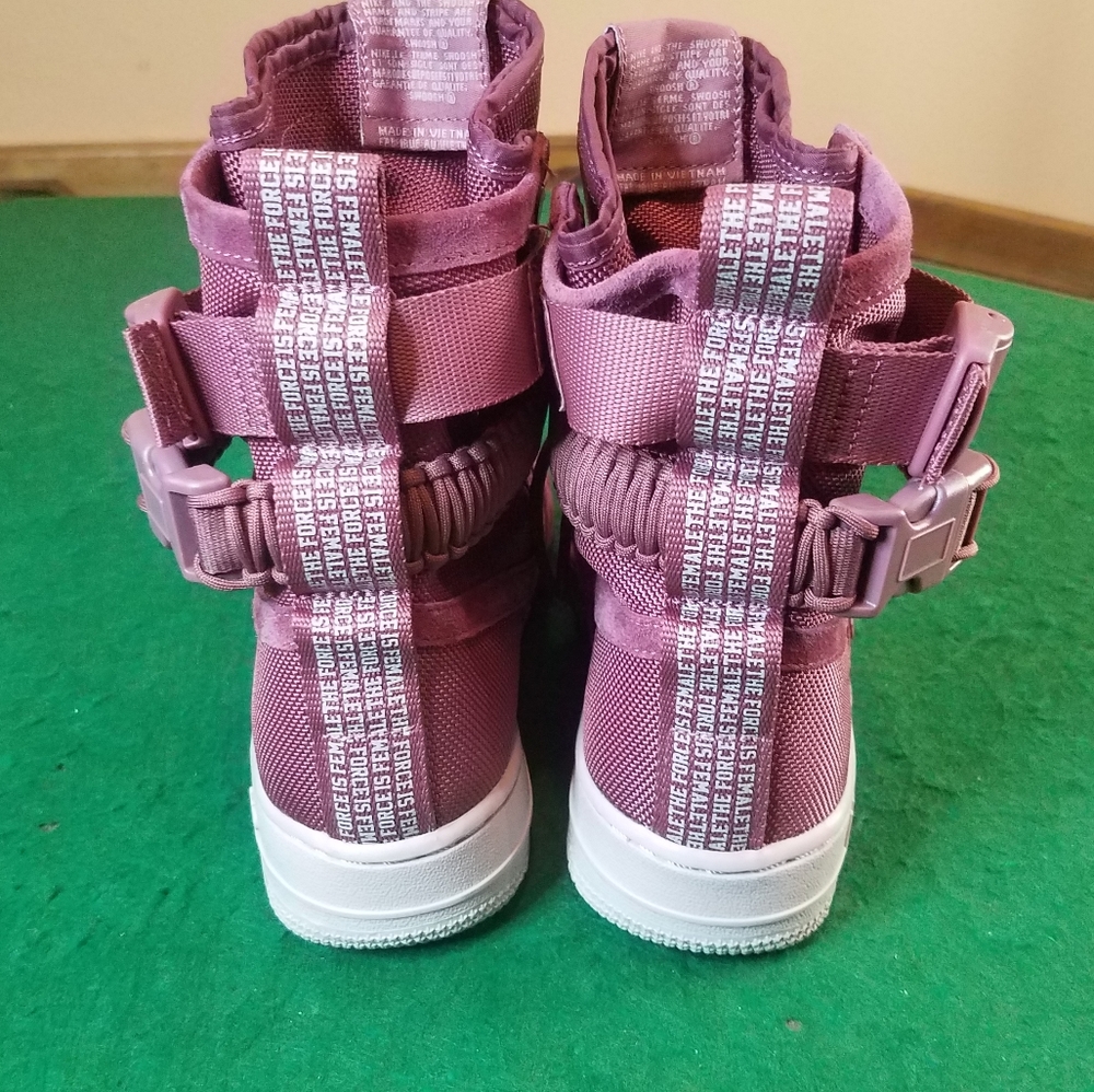 COPY - Nike Air Force 1 High SF Womens sz 8 New Vintage Wine - Picture 4 of 12